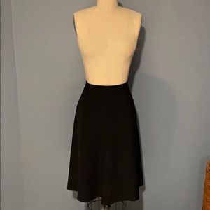 Vince Camino Black Aline Circle Skirt